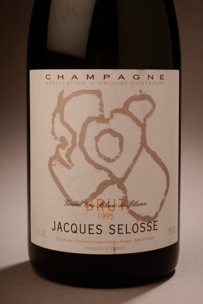 null 1 bouteille CHAMPAGNE "Grand Cru Blanc de Blancs", Jacques Selosse 1995 (el...