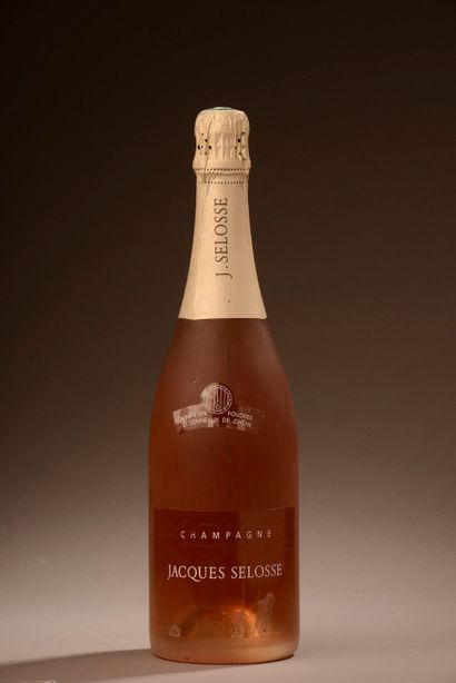  1 bottle CHAMPAGNE "rosé Grand Cru", Jacques Selosse (vinified in oak tuns and barrels,...