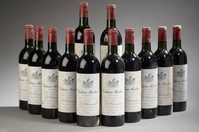 12 bottles Château MONTROSE, 2° Saint-Estèphe...