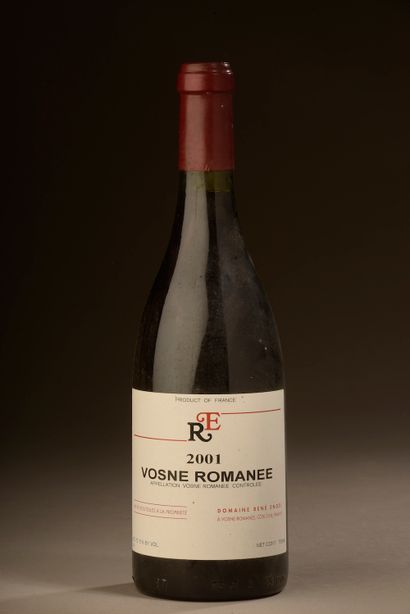 1 bouteille VOSNE-ROMANÉE R. Engel 2001 ...