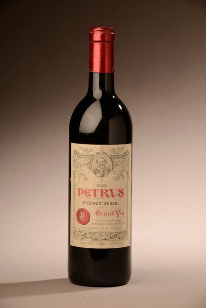 null 1 bottle PETRUS, Pomerol 1990 (elt)