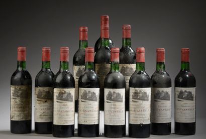 12 bottles Château L'ÉVANGILE, Pomerol 1976...