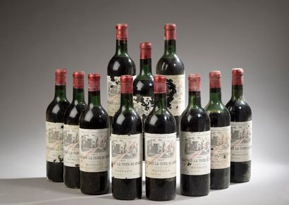  11 bottles Château LA TOUR DE MONS, Margaux...