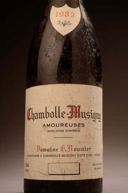 null 1 bottle CHAMBOLLE-MUSIGNY "Les Amoureuses 1er cru", G. Roumier 1983 (elt, ...