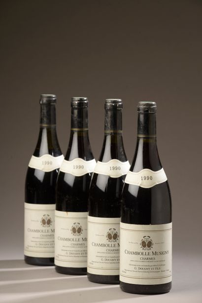 4 bottles CHAMBOLLE-MUSIGNY 