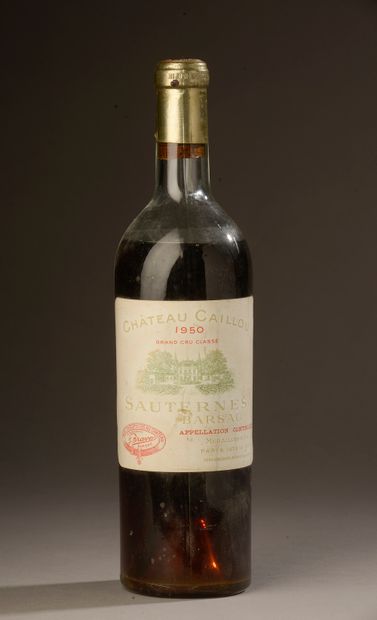 1 bottle Château Caillou, 2° cru Barsac 1950...
