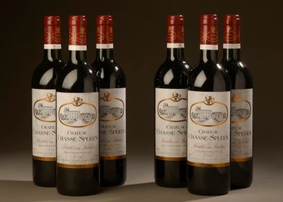 null 6 bottles Château CHASSE-SPLEEN, Moulis 1998 (es, elt)