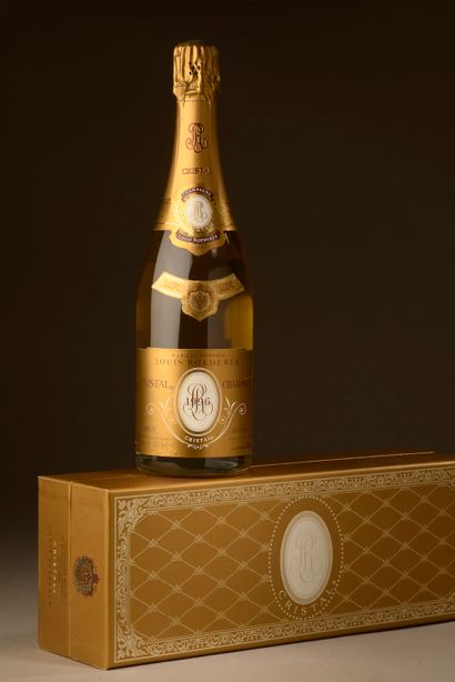 null 1 bottle CHAMPAGNE "Cristal", L. Roederer 1996 (boxed set)