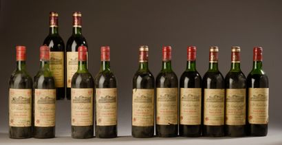 12 bottles Château HAUT SARPE, St-Émilion...