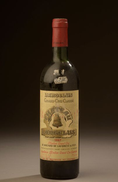null 1 bottle Château L'ANGELUS, 1° Grand Cru St-Émilion 1987 (es, etla, LB)