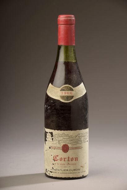 null 1 bouteille CORTON Chevalier-Dubois 1966 (es)