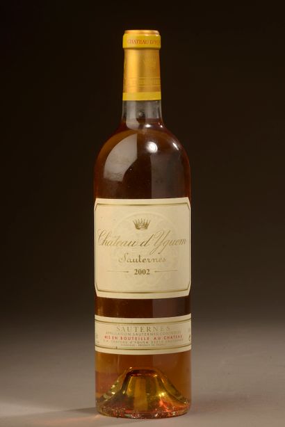 null 1 bottle Château D'YQUEM, 1° cru supérieur Sauternes 2002 (els)