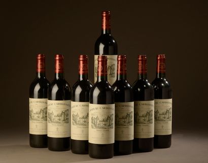8 bottles Château CARBONNIEUX, Pessac-Léognan...