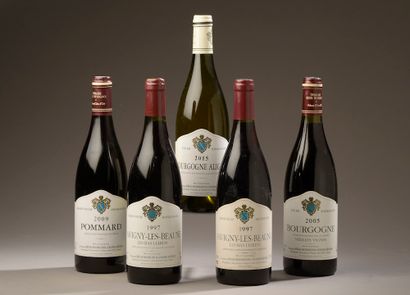4 bottles BOURGOGNE DIVERS R. Rossignol-Champgarnier...