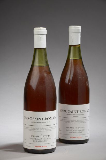 2 bouteilles MARC SAINT-ROMAIN, R. Théve...