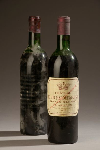 2 bottles Château BEL AIR MARQUIS D'ALIGRE,...
