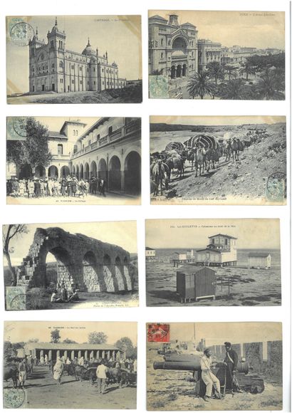 117 POSTCARDS NORTH AFRICA: Various Countries....