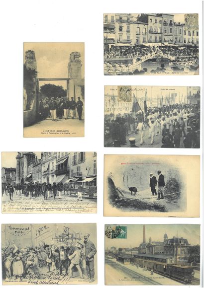 ABOUT 11 POSTCARDS OF JUSTICE, VARIA: Selection....