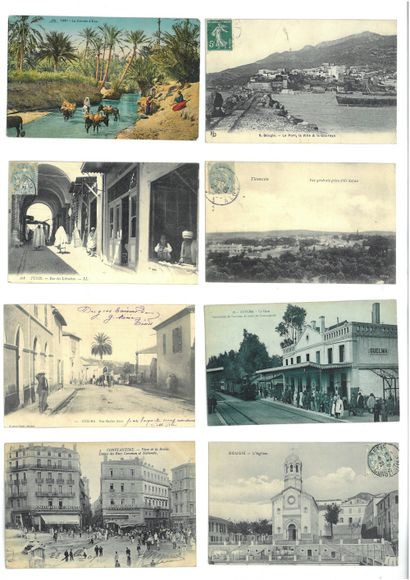 null 117 POSTCARDS NORTH AFRICA: Various Countries. 

 Cities, qqs villages, qqs...