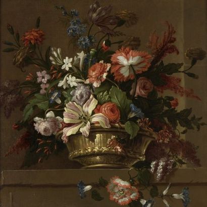 Attribué à Antoine MONNOYER (1670-1747).

Bouquet...
