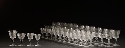 null 
BACCARAT.


Part of a service of crystal glasses model "Piccadilly". It includes:...