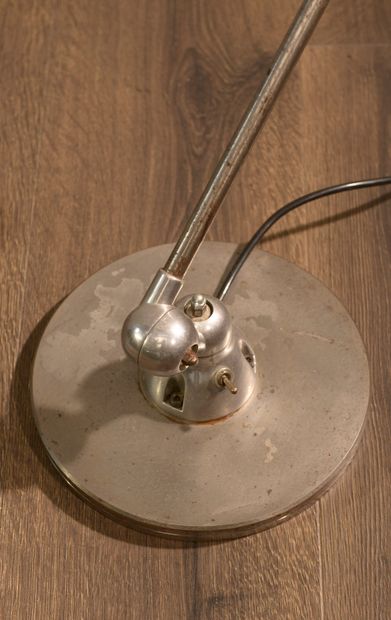 null Jean-Louis DOMECQ (1920-1983) known as JIELDE. 

Industrial floor lamp with...