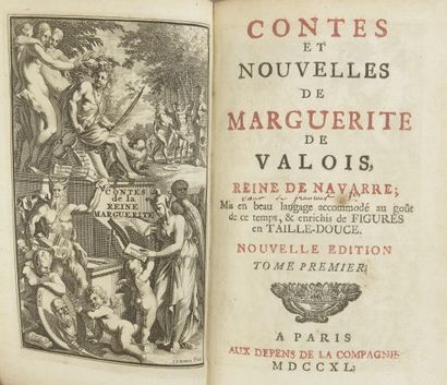null VALOIS (Marguerite de). Contes et Nouvelles. Paris. Aux Depens de la Compagnie,...