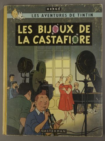HERGÉ. Les Aventures de Tintin - Les Bijoux...
