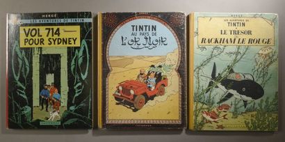 HERGÉ. Les Aventures de Tintin - Vol 714...