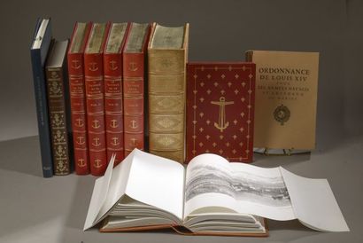 Set of volumes on the theme of the Navy including:

-...