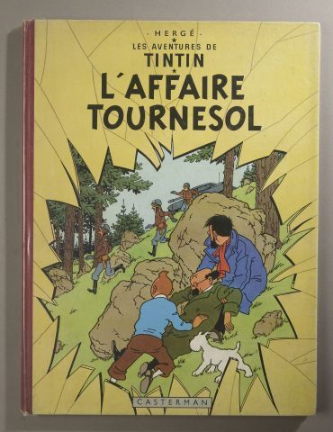 null HERGÉ. The Adventures of Tintin - The Tournesol Affair. Casterman, 1959.

Album...