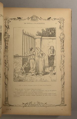 null LEO-TARD. La bible folichonne. Paris, librairie B.Simon, s.d.

In-4 illustré...