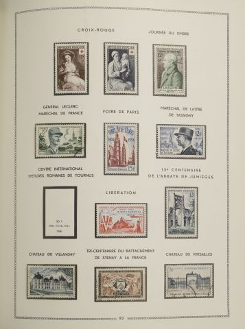 Stamps : 

France classic + semi-modern

A...