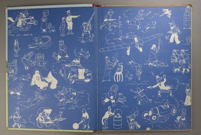 null HERGÉ. Tintin in America. Paris, Casterman, 1957.

Album in-4, publisher's binding,...