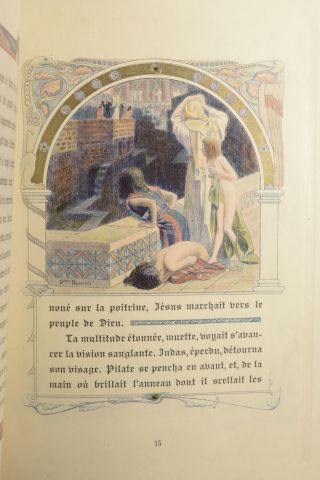 null GEBHART (Emile). The last night of Judas. Paris, Ferroud, 1908. 

Large in-8...