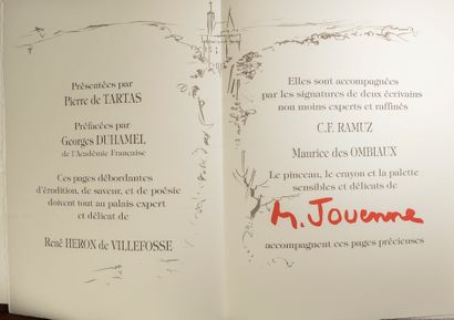 null 
[JOUENNE] GIONO (Jean). Vignes et Vergers. Bièvres, Pierre de Tartas, 1991.

In-folio...