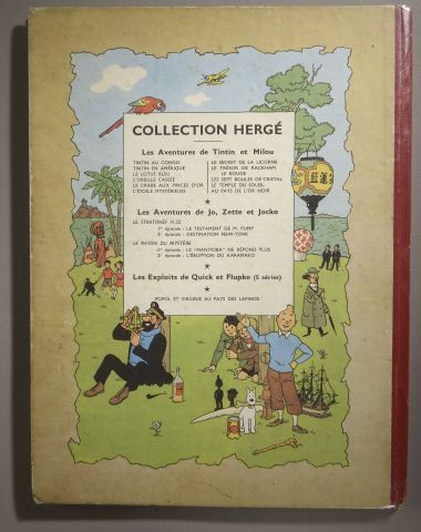 null HERGÉ. The Adventures of Tintin - The Crab with the Golden Claws. Casterman,...