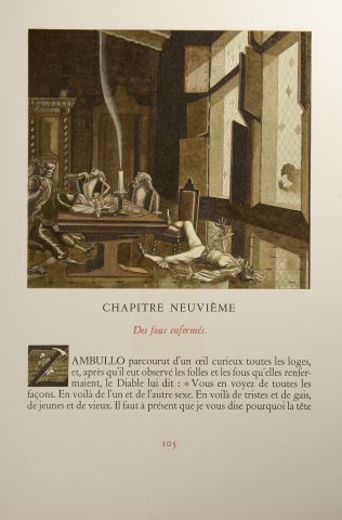 null LE SAGE (Alain-René). Le diable boiteux. Paris, Librairie Auguste Blaizot, 1945....