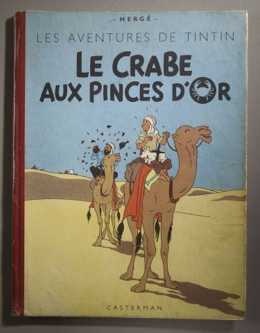 null HERGÉ. Les Aventures de Tintin - Le Crabe aux pinces d'or. Casterman, 1952.

Album...