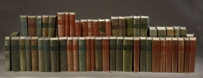 null Important set of about 160 volumes of LA PLEIADE collection including Tolstoï,...