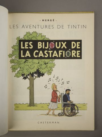 null HERGÉ. Les Aventures de Tintin - Les Bijoux de la Castafiore. Casterman,1963.

Album...