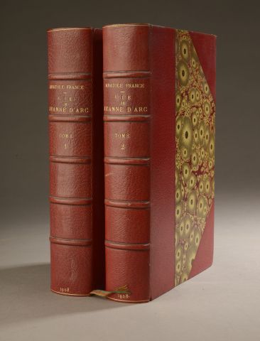 null FRANCE (Anatole). Vie de Jeanne d'Arc. Paris, Calmann Levy, s.d.

2 volumes...