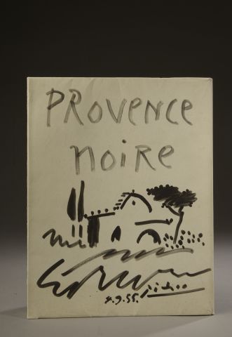 null VERDET (André). Black Provence, Paris, Cercle d'Art, 1955.

In-4 paperback under...