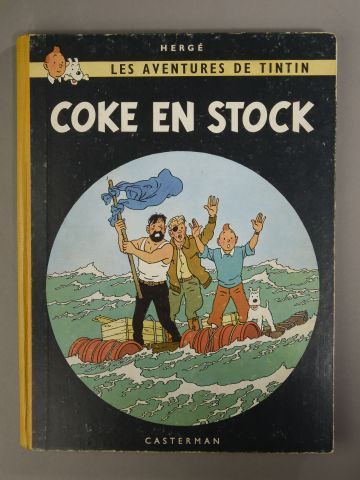 HERGÉ. Les Aventures de Tintin - Coke en...