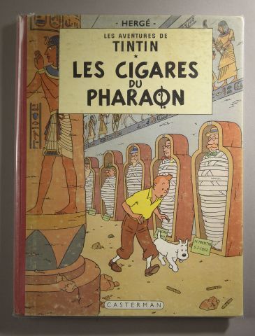 null HERGÉ. Les Aventures de Tintin - Les Cigares du pharaon. Casterman, 1955.



Album...