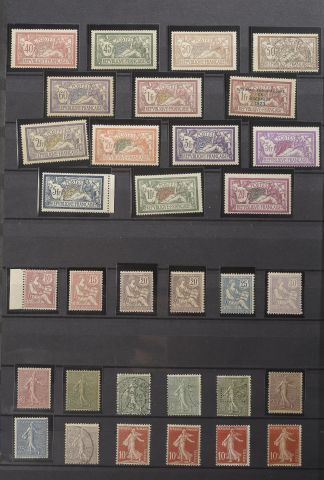 null Stamps : France classic, semi-modern and modern including No. 32 new, No. 29...