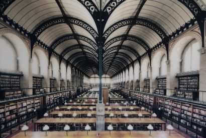 null Franck BOHBOT (né en 1980).

Bibliothèque Sainte Geneviève, Paris.

Tirage...