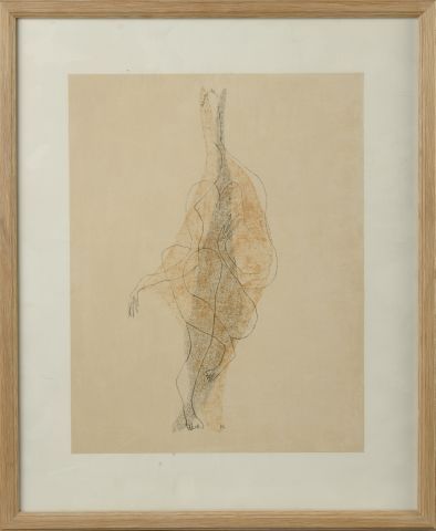 null Henri LAURENS (1885-1954).

Figure anthropomorphe debout.

Lithographie sur...