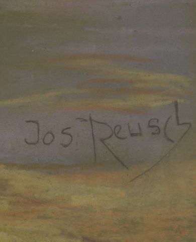 null Josef REUSCH (1887-1976). 

Jeune orientale.

Pastel signé en bas à droite....