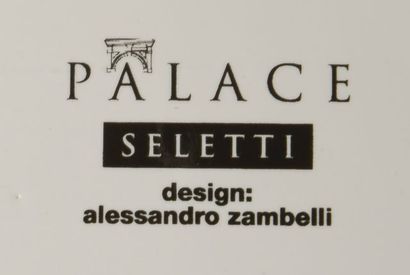 null Alessandro ZAMBELLI (né en 1974), éditions SELETTI.

Partie de service « Palace...